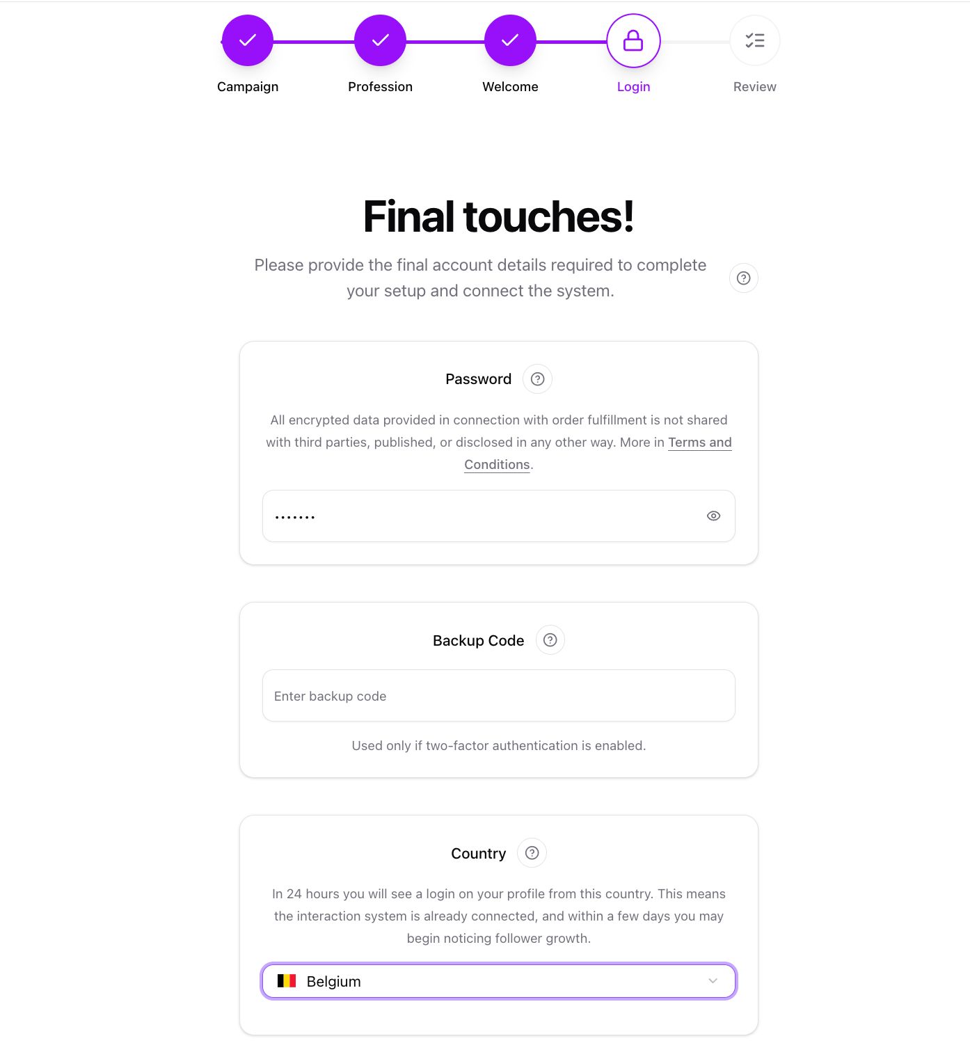 Secure your connection